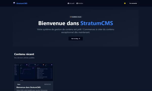 Pourquoi StratumCMS est le CMS moderne que j’aurais voulu utiliser depuis toujours